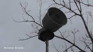 ACA P10 Siren Test Attack Twin Lakes WI Kenosha Co [upl. by Indihar]