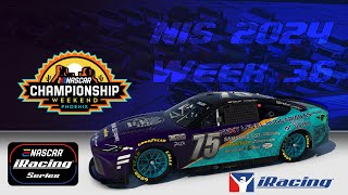 NASCAR iRacing Series 2024  Open  Final Rcae  Week 36na még egyszer mert tetszik ez a pálya [upl. by Salocin]