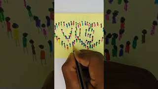 Simple Art Name shortvideo nameart viralvideos shortvideo [upl. by Brenda542]