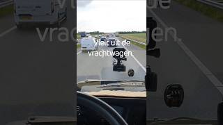 Dit viel uit de vrachtwagenautomobile vrachtwagenchauffeur trucker [upl. by Bradway782]