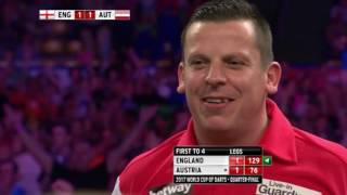 Best Checkouts at the 2017 World Cup of Darts [upl. by Yr]