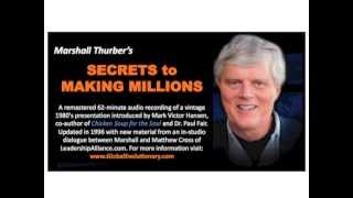 Marshall Thurbers Secrets to Making Millions [upl. by Zilber]