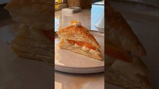 Puff pastry cake 🍰 بف بيستري كيك abirzkitchen dessert [upl. by Dlorah677]