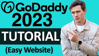 GoDaddy Website Builder Tutorial 2023 How To Easily Make A Professional Website [upl. by Ellicott]