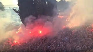 Crazy Atmosphere At Poljud Ivan Rakitic is finally a new Hajduk player [upl. by Yerga14]