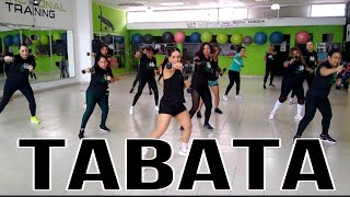 CARDIO TABATA FULL BODY 🔥🏋🏻‍♀️🤸🏻‍♀️ [upl. by Jourdan]