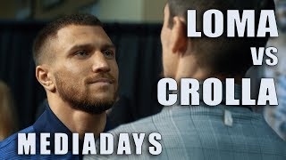 Loma vs Crolla Mediadays Ломаченко  Кролла Медиадни [upl. by Linnet]