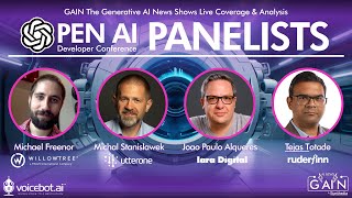 OpenAI Dev Day Livestream with Generative AI Developer Panel  MyGPT [upl. by Auj]