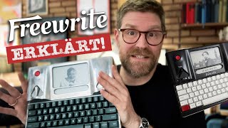 Schneller Texte schreiben für Romane Artikel oder Blogs – mit Freewrite Smart Typewriter [upl. by Elvis751]