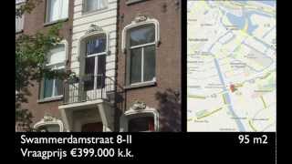 VERKOCHT Swammerdamstraat 8II 1091 RT Amsterdam [upl. by Ellehsem]