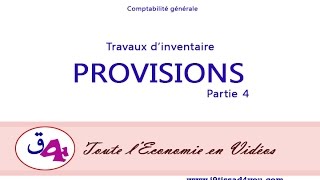 Provisions pour dépréciation des Titres de participations Darija [upl. by Isa]