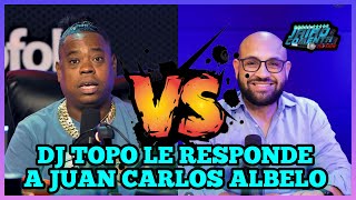 DJ TOPO PONE CLARO DE MALA MANERA A JUAN CARLOS ALBELO [upl. by Neirad]