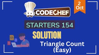 Count Winning Subarrays  CodeChef Solution  CodeChef Starters 154 [upl. by Ardnuhsor]