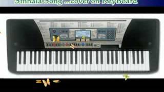 Nihada Mawathe Palu Niwahane song cover on yamaha PSR350 keyboard Sri Lankan song [upl. by Lacie]