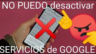 📱⚙️❌ Cómo DETENER INHABILITAR o DESACTIVAR SERVICIOS de GOOGLE PLAY en CELULARES ANDROID [upl. by Asenab]