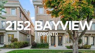 2152 Bayview Avenue  Toronto Bridle Path Real Estate [upl. by Aiello977]