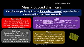 OCR B Salters CI Equilibrium and Sustainability REVISION [upl. by Yevreh]