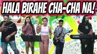 HALA BIRAHE CHA  CHA NA LETS DANCE CHACHA RAMBO JR CATHY amp TN DUO FT ZALDY MINI SOUND [upl. by Arahat269]