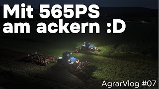 Mit 565PS am ackern D I Zwischenfrucht mulchen und grubbern I AgrarVlog 07 [upl. by Aikyn]