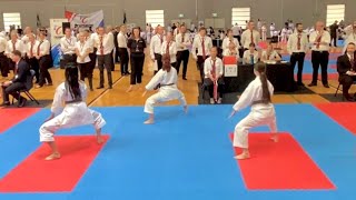 GKR Karate Team Kata Seiunchin Australian Nationals 2023 [upl. by Lamak769]