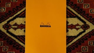 Rhodia Notebook  Review [upl. by Dwyer]