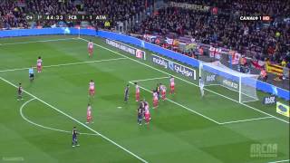 FC Barcelona  Atlético Madrid 41 16122012  Full highlights [upl. by Airdnola269]