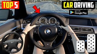 Top 5 New Open World Car Driving Games For Android l best car games for android [upl. by Revlis]