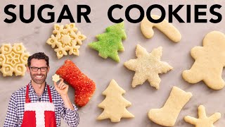 EASY No Spread Sugar Cookies Recipe [upl. by Rafael595]