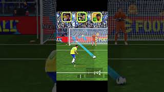 Efootball 2025  Neymar Jr vs T Courtois vs Vinisius Jr penalty shootout shorts efootball pes [upl. by Nivla]