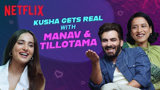 kushakapila5643 interviews Manav Kaul and Tillotama Shome Boyfriend on Rent 👀 [upl. by Nossah]