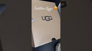 💘Unboxing My Toddler’s Uggs💘 So cute and Comfy uggs unboxing toddler boots [upl. by Holman283]