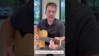 Heads Carolina Tails California  Jo Dee Messina  Beginner Guitar 1 Minute Lesson [upl. by Johen]