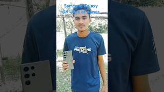 Samsung Galaxy s23 Ultra power 💥🥱🤟 viralvideo newultra samsunggalaxy shorts UltraBollywood [upl. by Llenrub653]