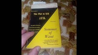 All the books I own 192 quotThe Plot to Kill J F Kquot by David M Warren 1965 [upl. by Micki]