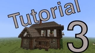 minecraft tutorial Mittelalter Haus 3 deutsch [upl. by Weintrob767]