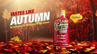 Allnew Maple Syrup 5hour ENERGY®—Tastes like Autumn [upl. by Etnomed557]