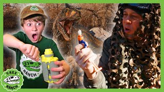 Where is the Mommy TRex  TRex Ranch Dinosaur Videos for Kids [upl. by Alis925]