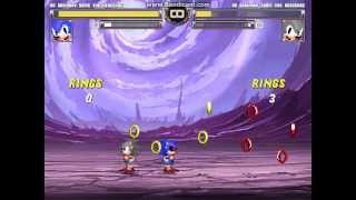 MUGEN An Ordinary Sonic Mugen Edit [upl. by Kaehpos]