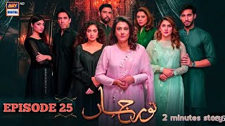 Noor jahan episode 25  Review with Usman drama Noor jahan epi 25 story just 2 minutes describe  tv [upl. by Itra]