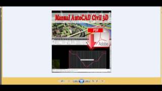 Manual Gratuito de AutoCAD Civil 3D  2016 Nivel Básico  Archivos de Diseño [upl. by Kemppe524]