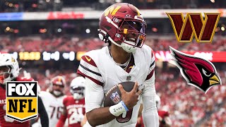 Commanders vs Cardinals Chris Myers amp Mark Schlereth break down Jayden Daniels performance [upl. by Fretwell]