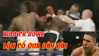 Riddick Bowe vs Elijah Tillery Cơn Cuồng Phong Giận Dữ Đánh Đối Phương Lộn Cổ Qua Dây Đài [upl. by Kandace]