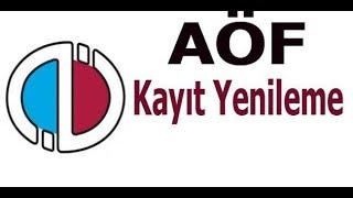 Aöf Kayıt Yenileme Nasıl Yapılır [upl. by Ilsa]