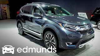 2017 Honda CRV Review  Features Rundown  Edmunds [upl. by Darce770]