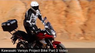 MotoUSA Project Bike Kawasaki Versys Part 3 [upl. by Malilliw]