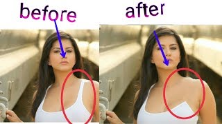 HOW TO REMOVE CLOTHS FROM PHOTO ON ANDROIDIOS With Touch Retouch [upl. by Ecnarrot844]