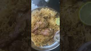 Biryani from Shah Ghouse Hotel Hyderabad  they never disappoint with taste biryani chicken [upl. by Ahtnama153]