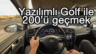 Yazılımlı Golf ile 200 basmak  Hayalet  Highline  Vlog [upl. by Ylro]