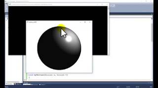 opengl tutorial for Beginners Local illumination model to sphere [upl. by Min463]