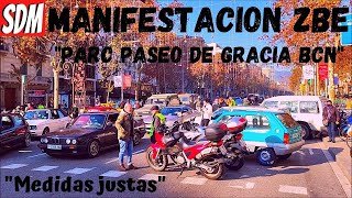 Quedadas y Eventos Manifestación PARC en BCN contra las injustas medidas ZBE  Somos de Motor [upl. by Madel224]